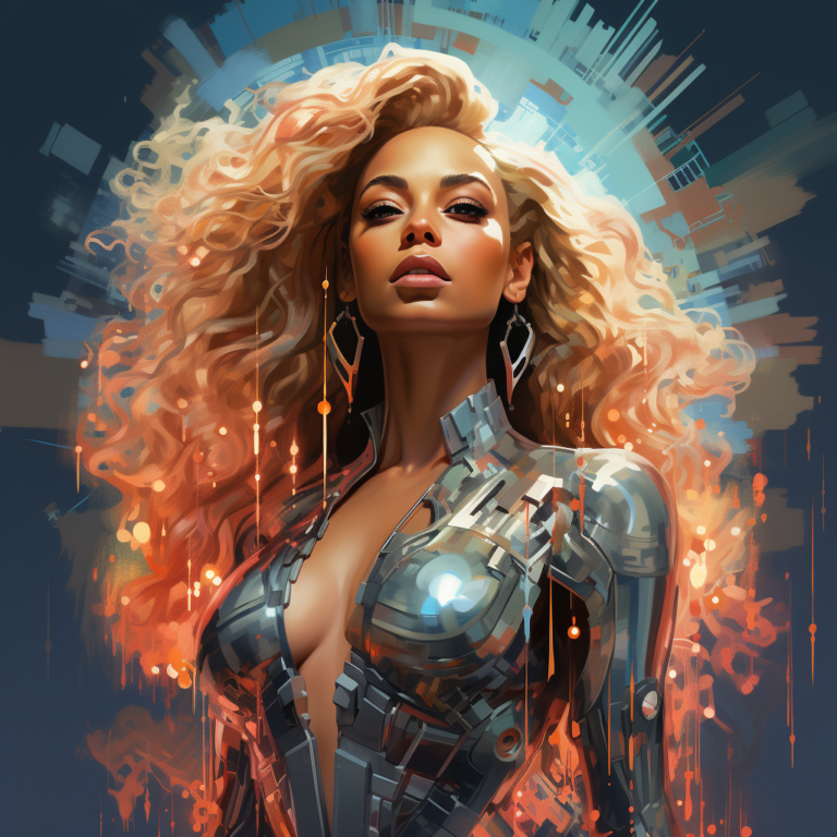 Beyonce Fabulous and futuristic